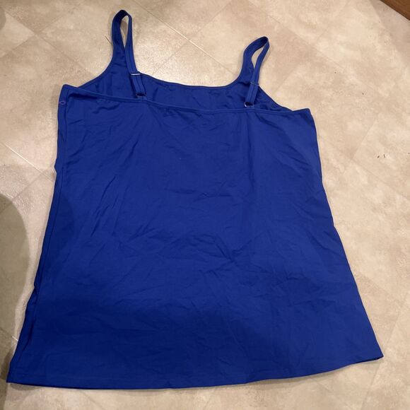 V FOR CITY Women's Camisole Adjustable Spaghetti Straps Yoga Tank 5xl preowned - Picture 4 of 5